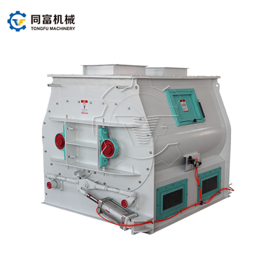 Industrial Animal Feed Double Shaft Animal Feed Mill Mixer